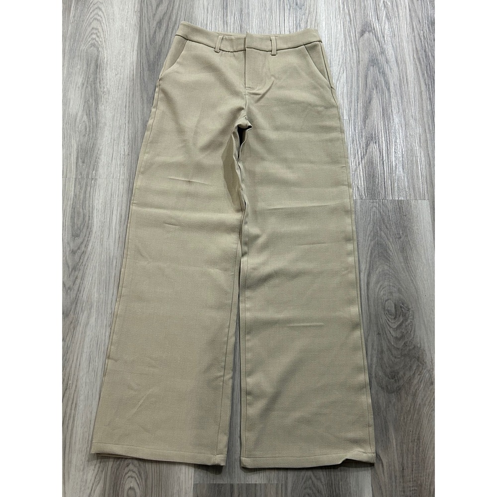 Wide Leg Women's Pants in Khaki